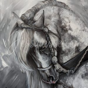 Bonnie : Tableaux acryliques d'animaux colorés de Jessquisse