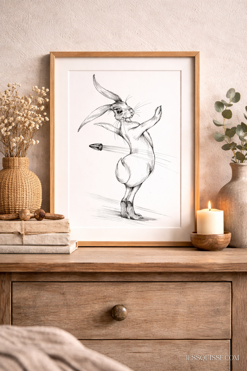 Esquive de dernière seconde- tirage d'art animalier – Image 2