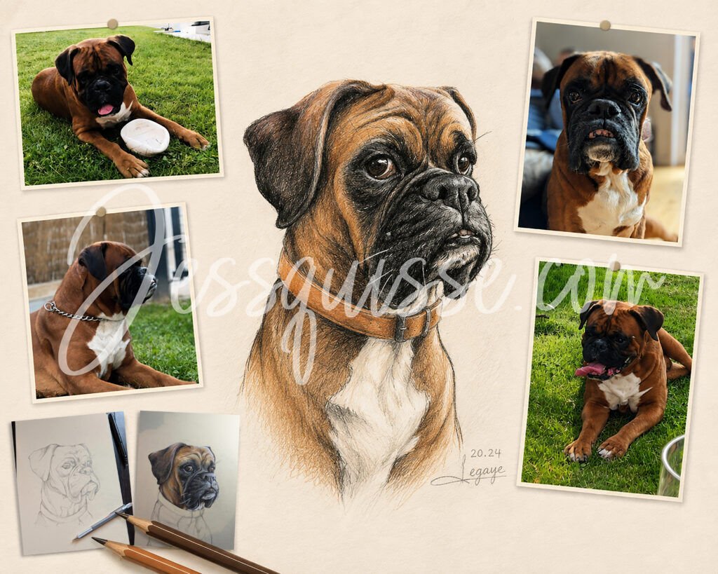 Jack : de la photo au portrait en couleur