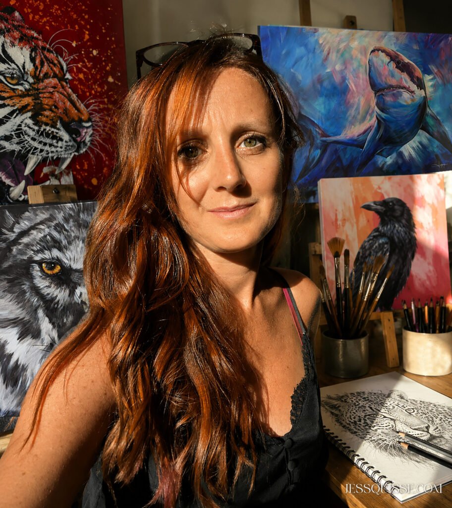 Jessica, portraitiste animalière de Jessquisse